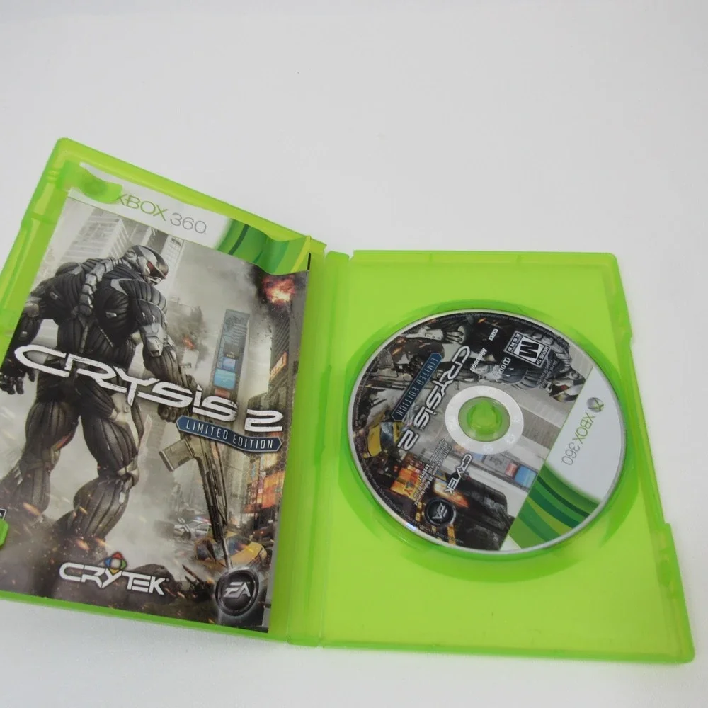 Crysis 2 (Microsoft Xbox‎ 360, 2011) w/ Limited Edition Disc CIB